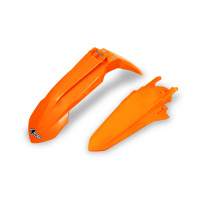 Fenders Kit neon orange for Ktm EXC 125/XC W125 - EXC 150/XC W150 / XC W150TPI - EXC 250/XC W250 - EXC-F 250/XCF W250 - EXC ....