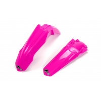 Fenders Kit neon pink for Honda CRF 250R (2014-17) - CRF 450R (2013-16) - REPLICA PLASTICS - HOFK116-P - Ufo Plast