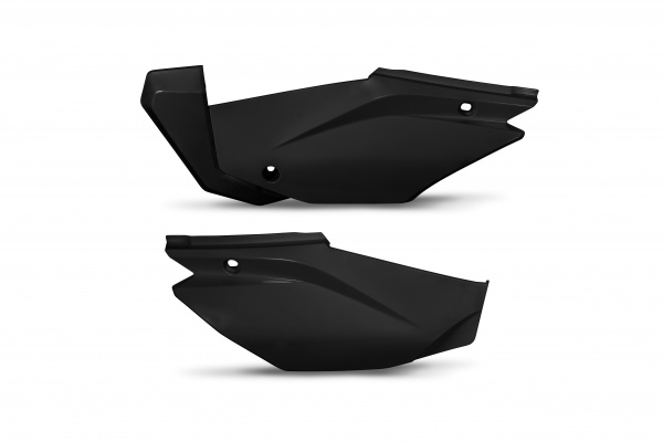 Side Panels black for Honda CRF 110F (2019-25) - REPLICA PLASTICS - HO05601-001 - Ufo Plast