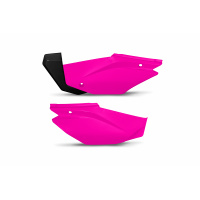 Side Panels neon pink for Honda CRF 110F (2019-25) - REPLICA PLASTICS - HO05601-P - Ufo Plast