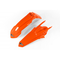 Fenders kit - neon orange - Ktm - REPLICA PLASTICS - KTFK518-FFLU - UFO Plast