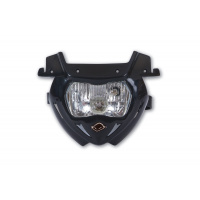 Replacement plastic for motocross Panther headlight lower part black - Headlight - PF01711-001 - UFO Plast