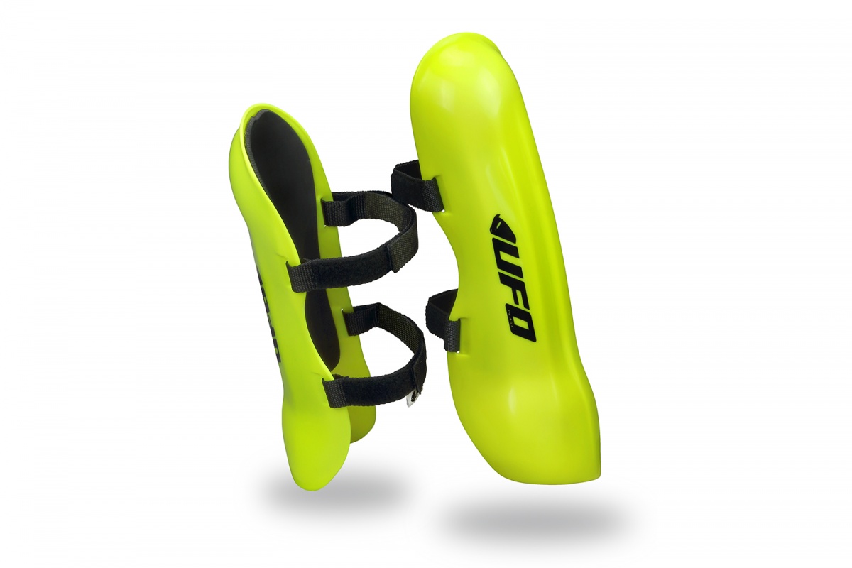 Ski e snowboard shin guard Slalom neon yellow - Snow - SK09122-DFLU - UFO Plast