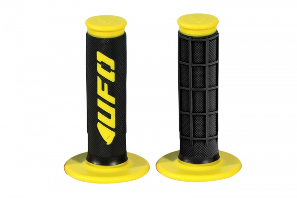 Motocross grips Challenger yellow - Manopole - MA01823-102 - UFO Plast