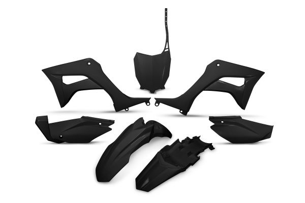 Plastic Kit black for Honda CRF 110F (2019-25) - REPLICA PLASTICS - HOKIT124-001 - Ufo Plast