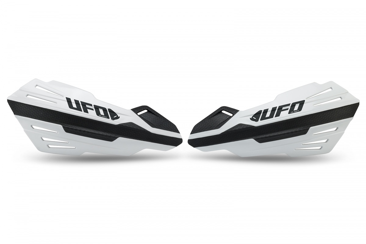 Handguards white 20-25 for Husqvarna TC 250 - TE 250 - TC 125 - TE 125 - FC 250 - FE 250 - TE 300 - FC 350 - FE 350 - FC 450....