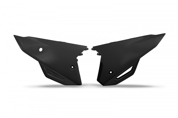 Side Panels black for Honda CRF 250R (2022-24) - CRF 450R (2021-24) - CRF 250RX (2022-25) - CRF 450RX (2021-25) - REPLICA PLA...