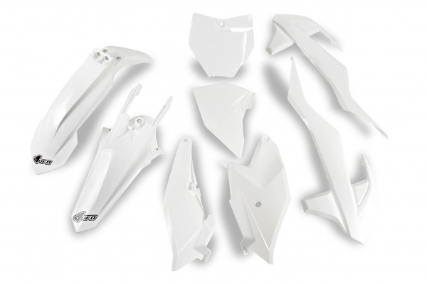 Plastic Kit white for Gas Gas MC 85 (2021-24) - REPLICA PLASTICS - GGKIT701-041 - Ufo Plast