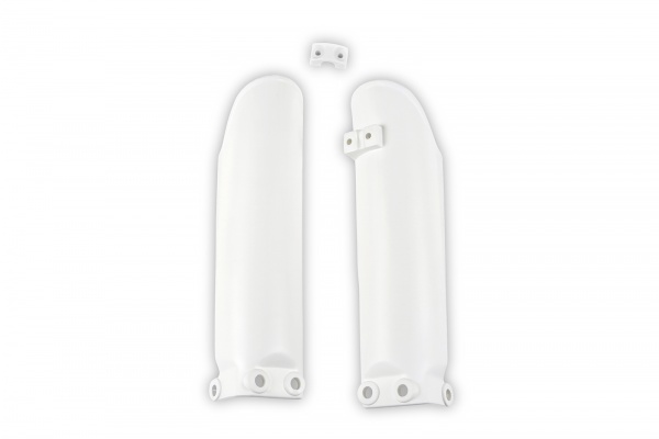 Fork Slider Protectors white for Gas Gas MC 65 (2021-25) - REPLICA PLASTICS - GG07108-041 - Ufo Plast