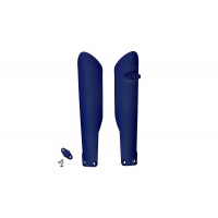 Fork slider protectors - blue 087 - Husqvarna - REPLICA PLASTICS - HU03361-087 - UFO Plast