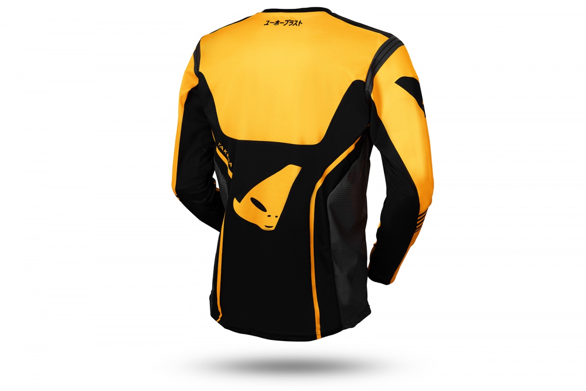 Motocross Takeda jersey black and yellow - ADULT - MG04502-D - UFO Plast