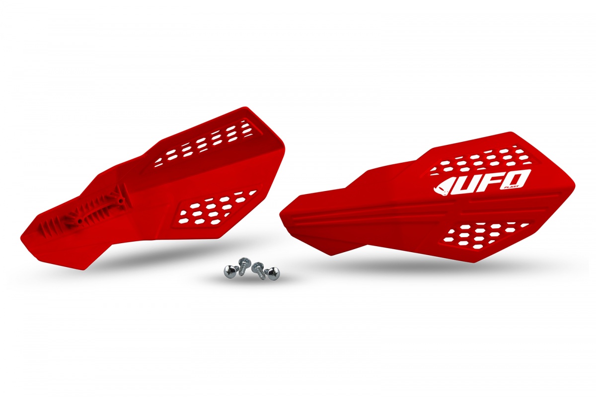 Motocross Honda specific handguards red - REPLICA PLASTICS - HO05613-070 - UFO Plast