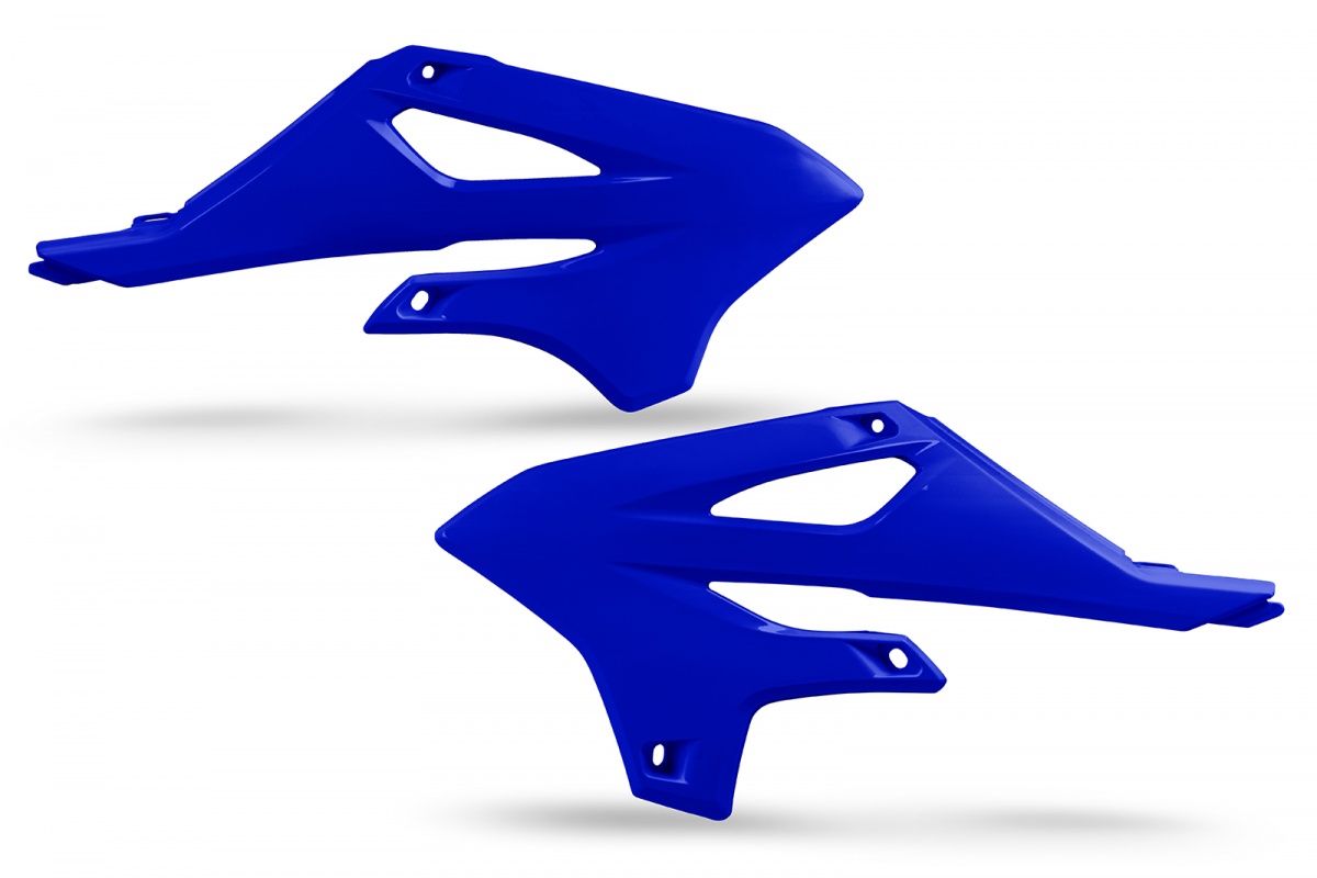 Radiator covers - blue - Yamaha - REPLICA PLASTICS - YA04882-089 - UFO Plast