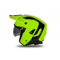 Jet helmet Sheratan neon yellow and black glossy - Helmets - HE183 - UFO Plast