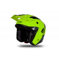 Jet helmet Sheratan neon yellow and black glossy - Helmets - HE183 - UFO Plast