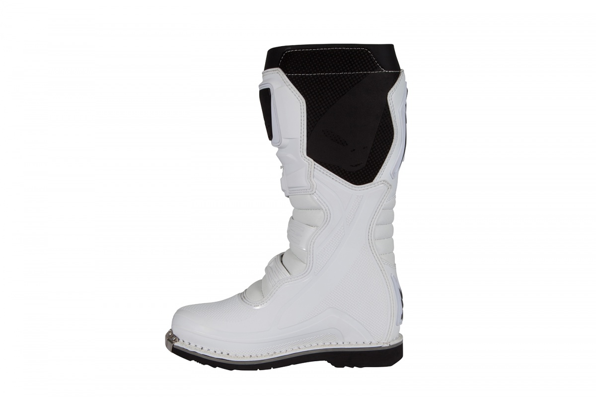 Motocross Obsidian boots white - Boots - BO009-W - UFO Plast