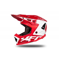 Motocross helmet Echus red and white glossy - NEW PRODUCTS - HE170 - UFO Plast