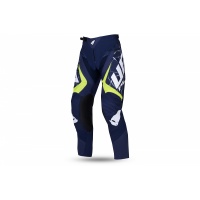 MOTOCROSS BULLET PANTS BLUE AND NOEN YELLOW - ADULT - PI04505-N - UFO Plast