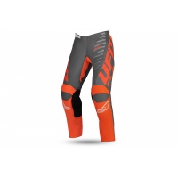 MOTOCROSS KIMURA PANTS FOR KIDS GREY AND ORANGE - KIDS - PI04495-EF - UFO Plast