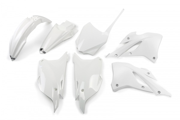 Plastic kit Kawasaki - white - REPLICA PLASTICS - KAKIT229-047 - UFO Plast