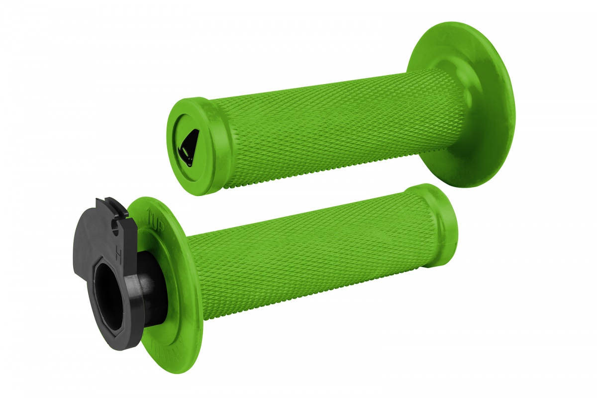 Motocross grips Lock-on Grips green - Grips - MA01828-A - UFO Plast