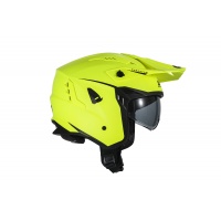 Sheratan cross jet helmet neon yellow - Helmets - HE13002-DFLU - UFO Plast