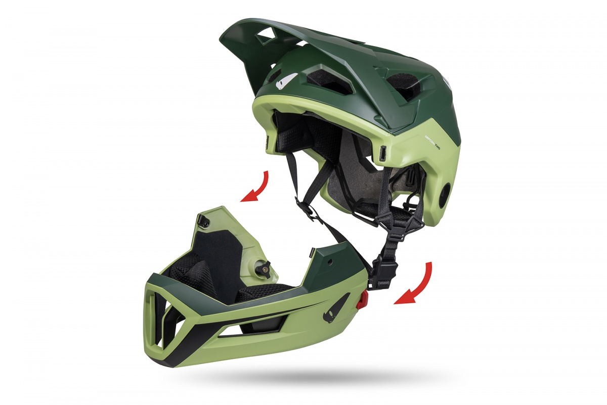 Mtb Defcon two helmet green - Helmets - HE15002-A - UFO Plast