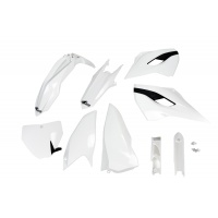 Plastic full kit Husqvarna - white 041 - REPLICA PLASTICS - HUKIT613F-041 - UFO Plast