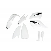 Plastic full kit Husqvarna - white 041 - REPLICA PLASTICS - HUKIT615F-041 - UFO Plast