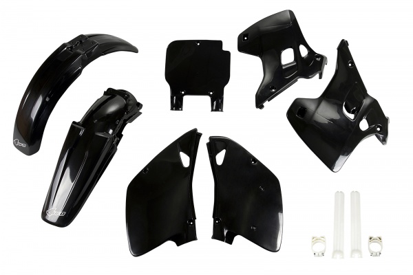 Full plastic kit Kawasaki - black - REPLICA PLASTICS - KAKIT194F-001 - UFO Plast