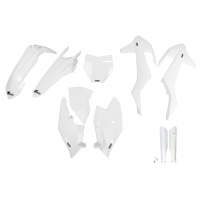 Full plastic kit Ktm - white - REPLICA PLASTICS - KTKIT517F-047 - UFO Plast