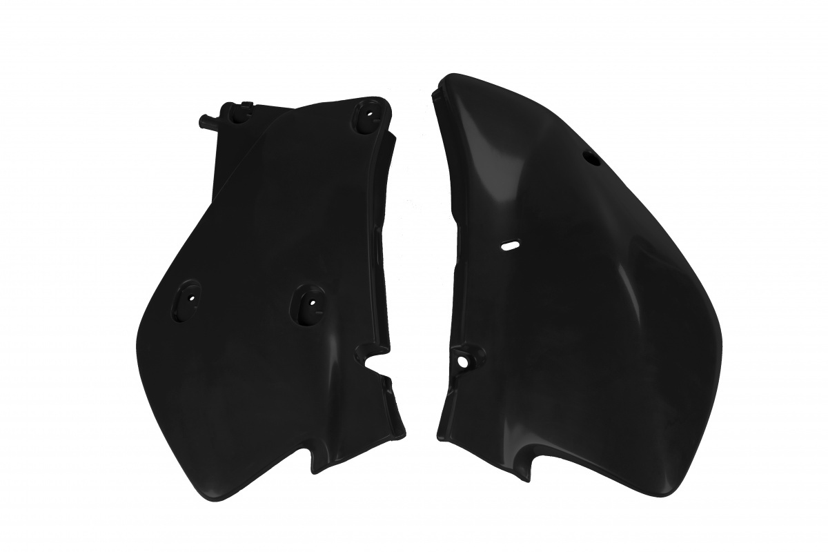 SIDE PANELS - BLACK - HONDA - REPLICA PLASTICS - HO03677-001 - UFO Plast