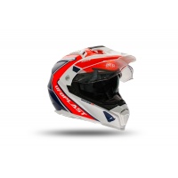 Motocross Aries helmet red and blue - Helmets - HE13500-BC - UFO Plast