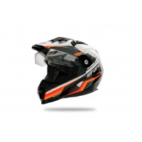 Motocross Aries helmet black and white - Helmets - HE13500-WK - UFO Plast