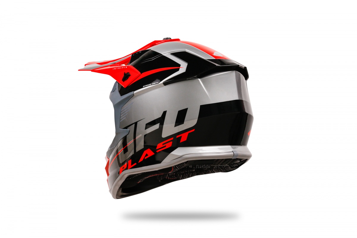 Motocross Intrepid helmet grey - Helmets - HE13400-EB - UFO Plast