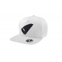 white Cap with black alien logo - Caps - HA13001-W - Ufo Plast