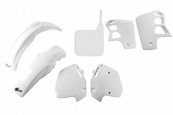 Plastic Kit white for Honda CR 500 (1991-94) - REPLICA PLASTICS - HOKIT090-041 - Ufo Plast