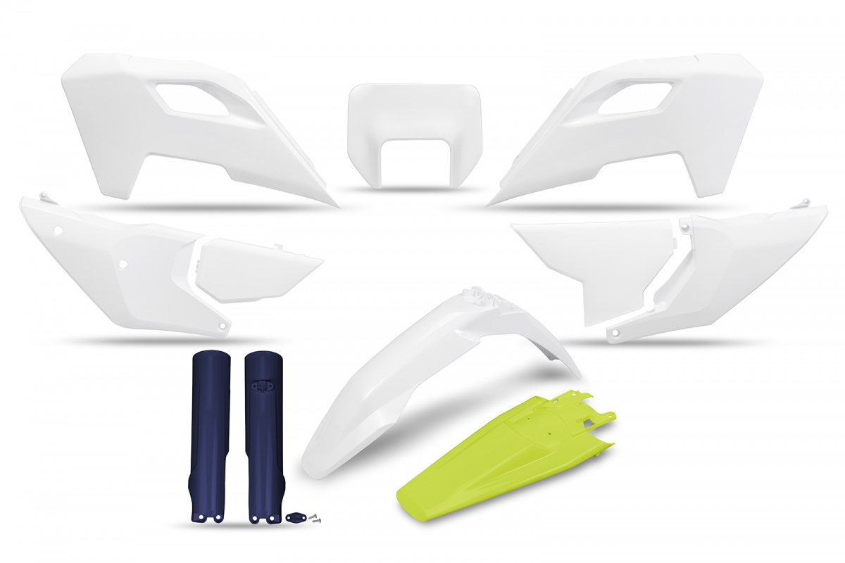 Full Plastic Kit OEM Color 24 for Husqvarna TE 250 - FE 250 - TE 300 - FE 350 - FE 450 - FE 501 - TE 150 - REPLICA PLASTICS -...