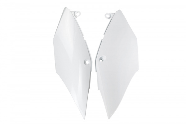 Side Panels white for Honda CRF 250R (2018-21) - CRF 450R (2017-20) - CRF 250RX (2019-21) - CRF 450RX (2017-20) - REPLICA PLA...